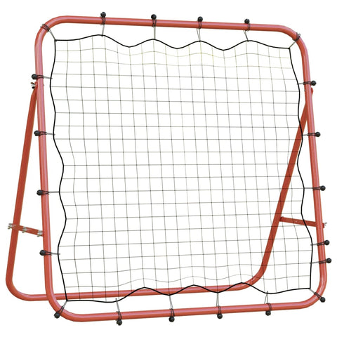 Training Aids Adjustable Football Kickback Rebounder 96X80x96 Cm Steel And Pe