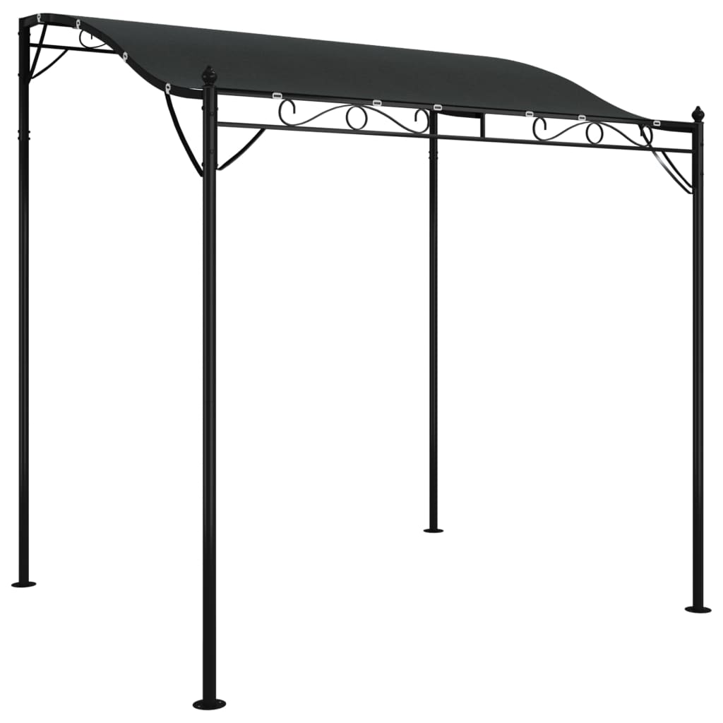 Awning & Canopy Parts Canopy Anthracite 2X2.3 M 180 G/M Fabric And Steel