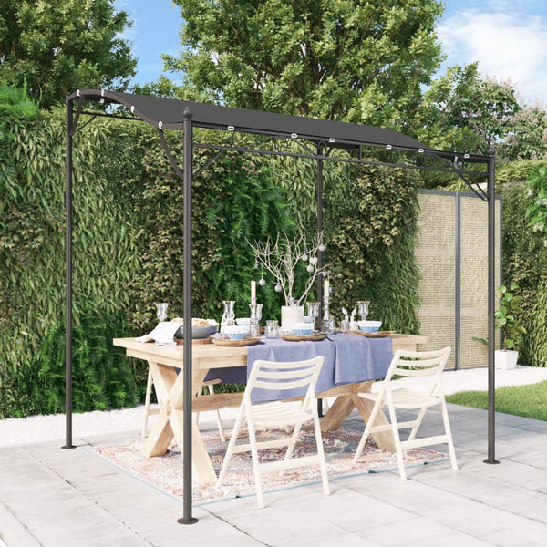 Awning & Canopy Parts Canopy Anthracite 2X2.3 M 180 G/M Fabric And Steel