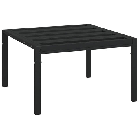 Coffee Tables Garden Coffee Table Black 60X60x35 Cm Steel