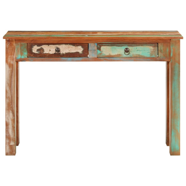 Tables Console Table 110X30x75 Cm Solid Wood Reclaimed