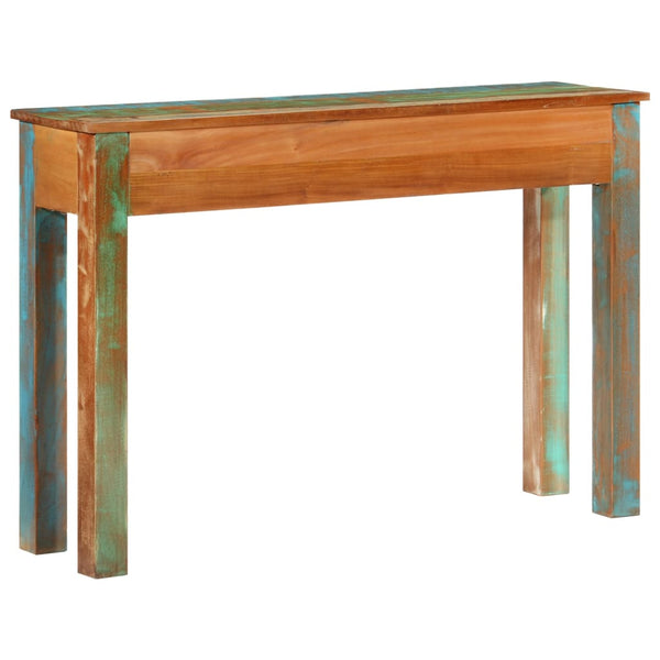 Tables Console Table 110X30x75 Cm Solid Wood Reclaimed