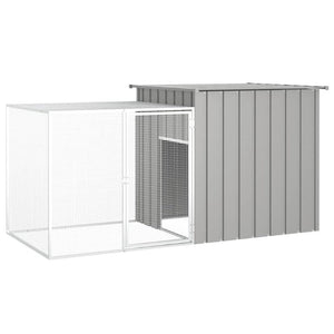 Small Animal Cages & Hutches Rabbit Cage 200X91x100 Cm Galvanised Steel