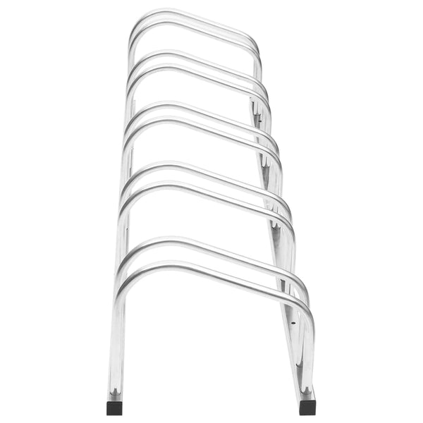 Bicycle Stands & Storage Bike Rack For 5 Bikes Galvanised Steel