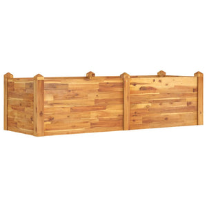 Raised Garden Beds Garden Raised Bed 160X60x44 Cm Solid Wood Acacia