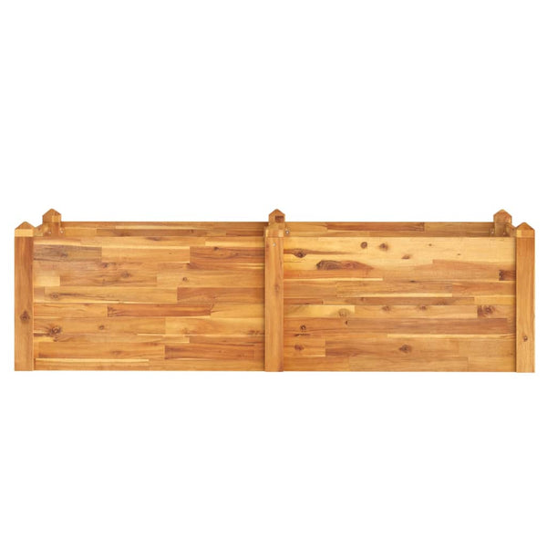 Raised Garden Beds Garden Raised Bed 160X60x44 Cm Solid Wood Acacia