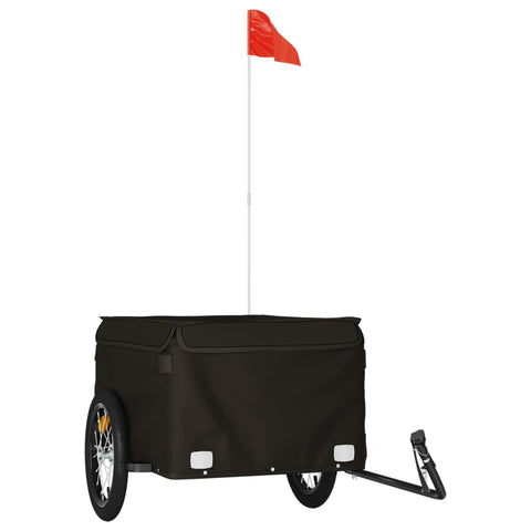 Trailers Bike Trailer Black 45 Kg Iron