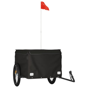 Trailers Bike Trailer Black 45 Kg Iron