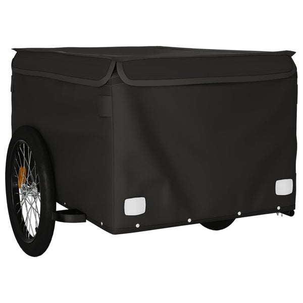 Trailers Bike Trailer Black 45 Kg Iron