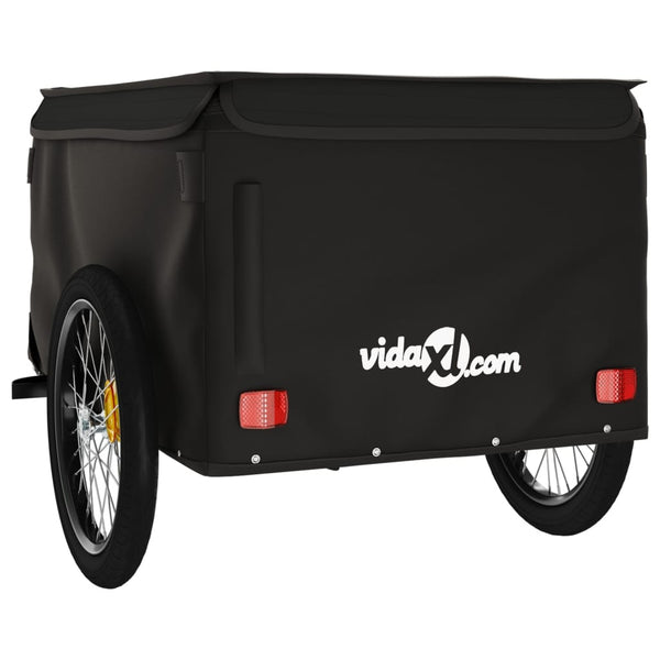 Trailers Bike Trailer Black 45 Kg Iron