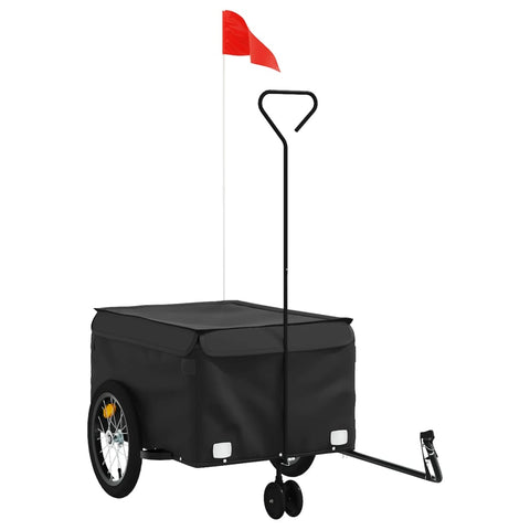 Trailers Bike Trailer Black 45 Kg Iron