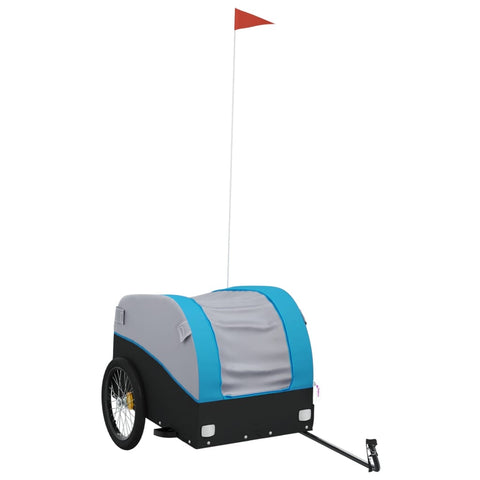 Trailers Bike Trailer Black And Blue 45 Kg Iron