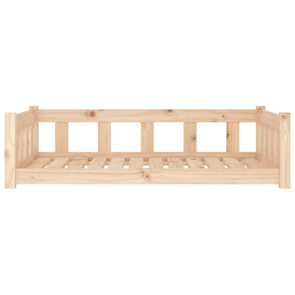 Pet Beds Dog Bed 105.5X75.5X28 Cm Solid Wood Pine