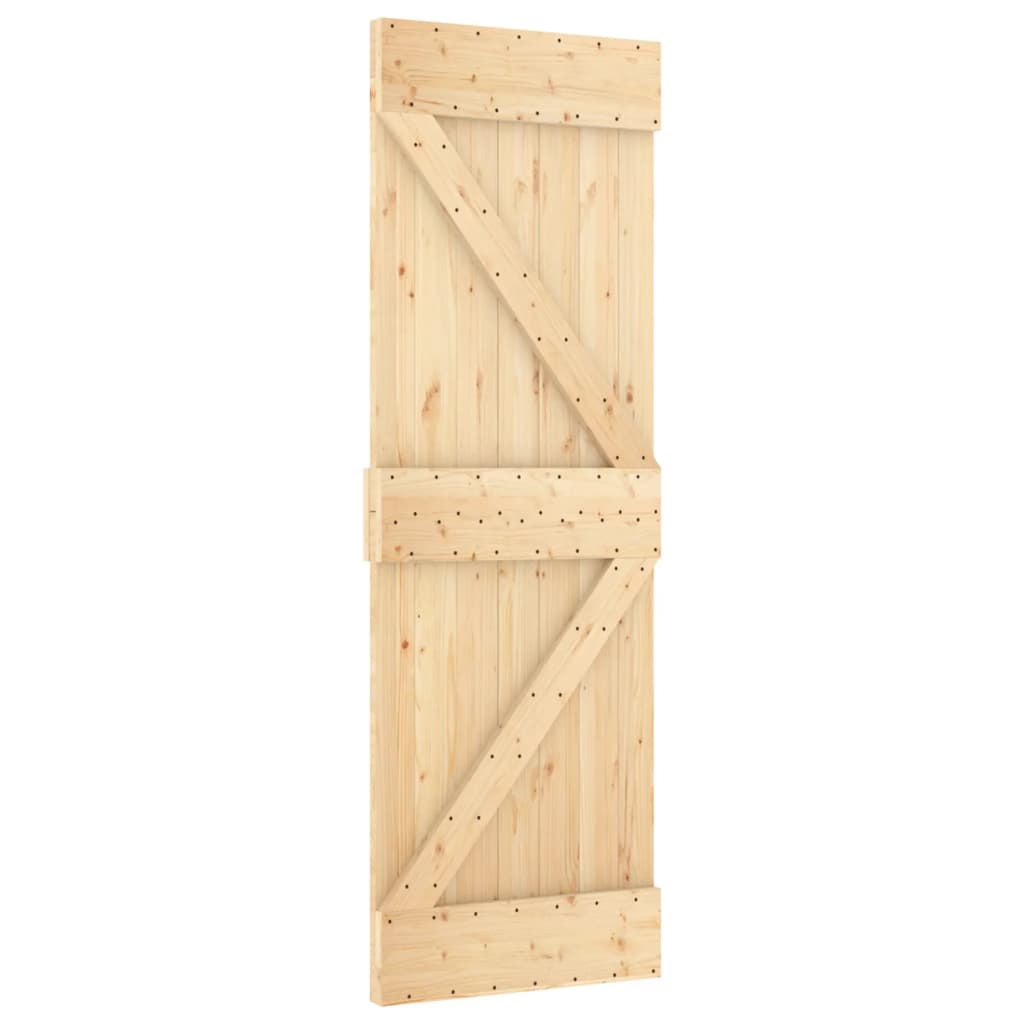 Doors Door Narvik 70X210 Cm Solid Wood Pine