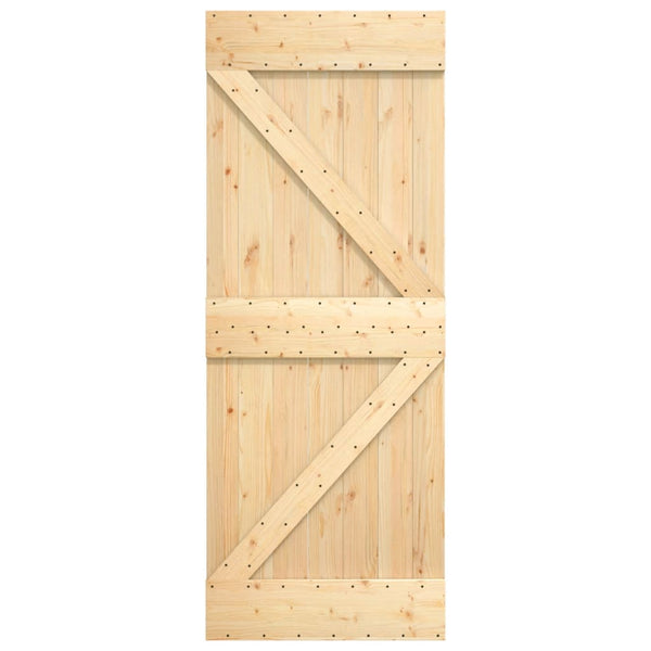 Doors Door Narvik 70X210 Cm Solid Wood Pine