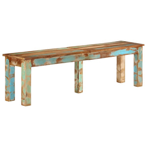 Benches Bench 160X35x46 Cm Solid Reclaimed Wood