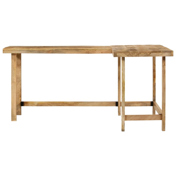 Home Office Desks Desk 165X110x75 Cm Solid Wood Mango