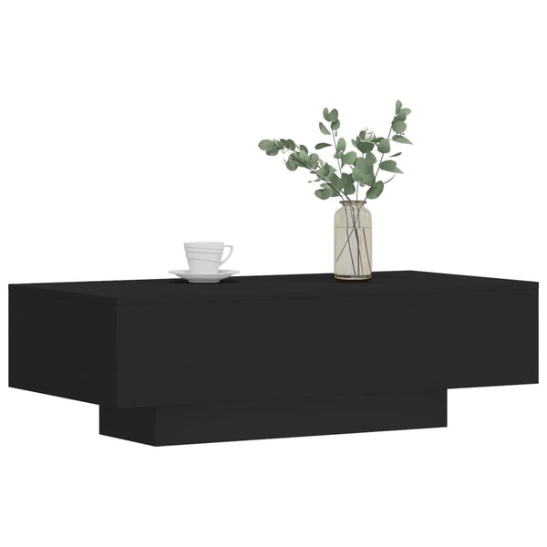 Coffee Tables Coffee Table Black 100X49.5X31 Cm Engineered Wood