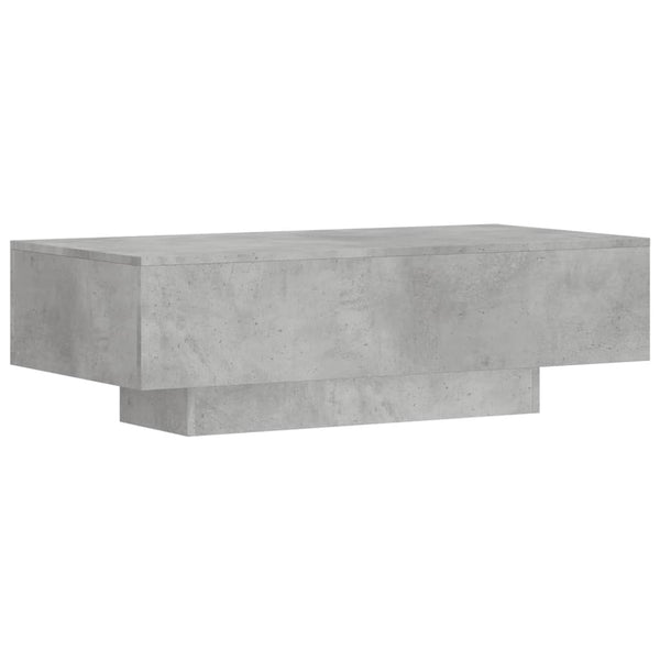 Coffee Tables Coffee Table Concrete Grey 100X49.5X31 Cm Engineered Wood