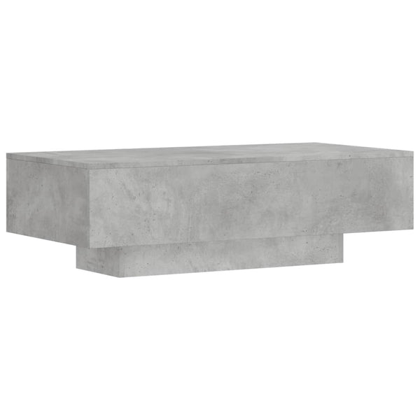 Coffee Tables Coffee Table Concrete Grey 100X49.5X31 Cm Engineered Wood