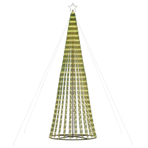 Seasonal Decorations Christmas Tree Light Cone 688 Leds Warm White 300 Cm