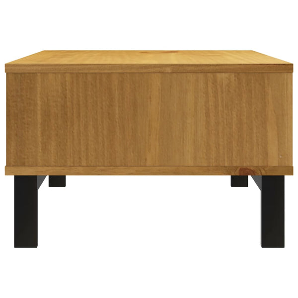 Coffee Tables Coffee Table Flam 100X50x32.5 Cm Solid Wood Pine