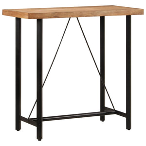 Bar Tables Bar Table 110X55x107 Cm Solid Wood Acacia And Iron