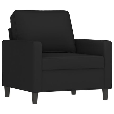 Sofas, Armchairs & Couches Sofa Chair Black 60 Cm Velvet