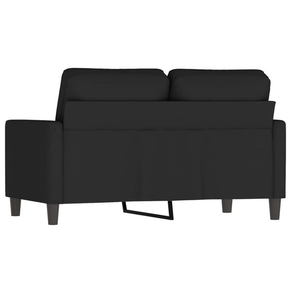 Sofas, Armchairs & Couches 2 Seater Sofa Black 120 Cm Velvet