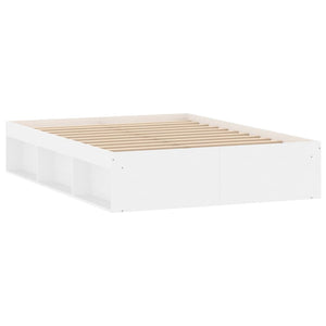 Single Bed Frames Bed Frame White 137X187 Cm Single Size