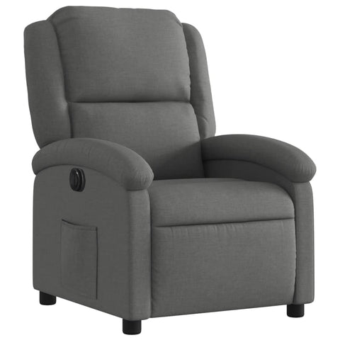 Electric Massage Chairs Electric Recliner Chair Dark Grey Fabric