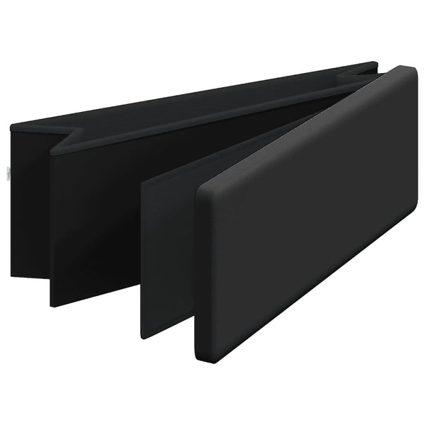 Benches Storage Bench Foldable Black Pvc