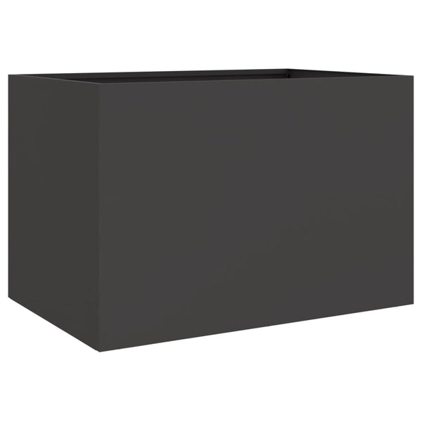 Planters & Vases Planter Black 62X40x39 Cm Cold Rolled Steel