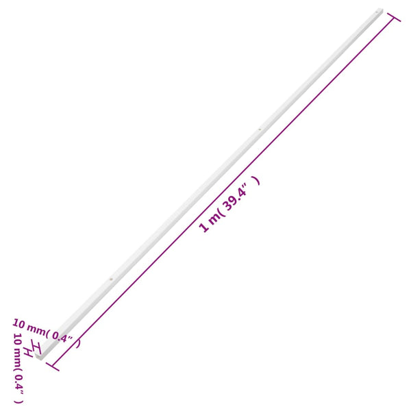 Cable Raceways Cable Trunking 10X10 Mm Pvc