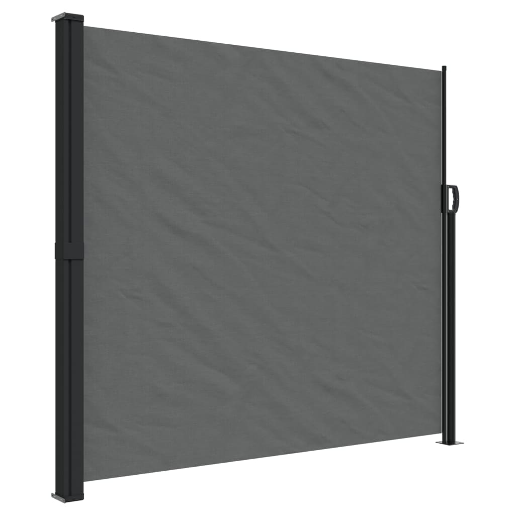 Awning & Canopy Parts Retractable Side Awning Anthracite 180X300 Cm