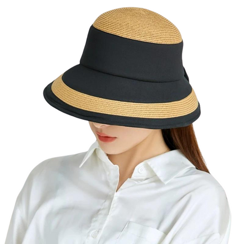 Hats Women Summer Big Eaves Basin Cap Sun Hat Adjustable Beach