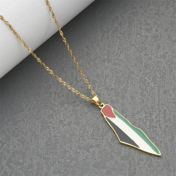 Necklaces & Pendants Trendy Neck Jewelry Made Of Stainless Steel For Travel Enthusiasts Gift