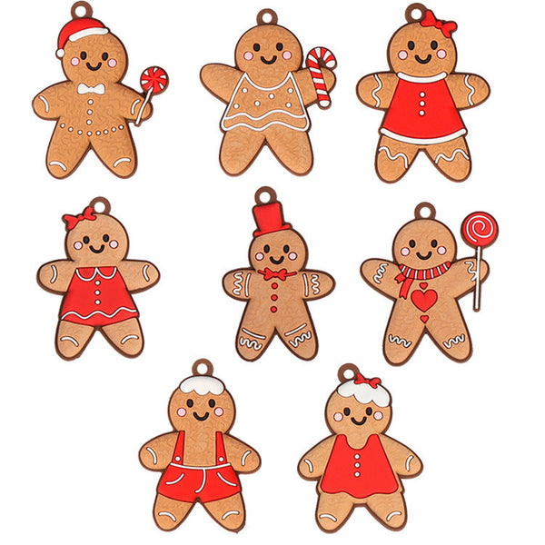 Seasonal Decorations Gingerbread Man Christmas Tree Decoration Pendant