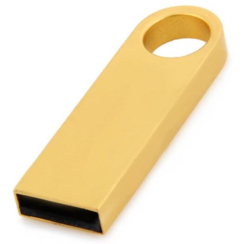 USB Flash Drives 8Gb Usb 2.0 Flash Driver Golden