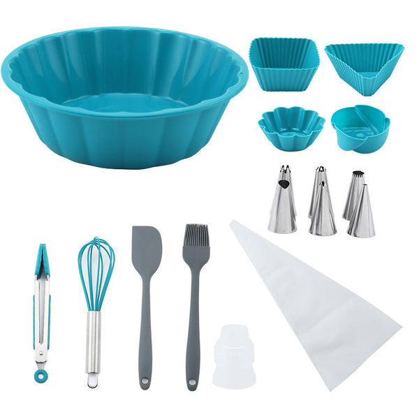 Bakeware Sets Silicone Cake Mould Kitchen Utensils Baking Set