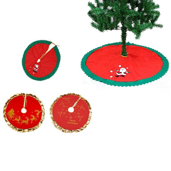 Seasonal Decorations Christmas Tree Decorations 90Cm Skirt Reusable