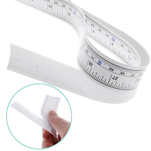 Measuring Tapes & Rulers 90Cm Self Adhesive Metric Measure Tape Vinyl Ruler For Sewing Machine Sticker