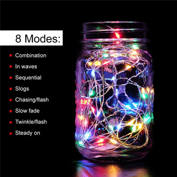 String Lights 3M X 2M Usb 8 Modes Remote Control 200 Led Curtain