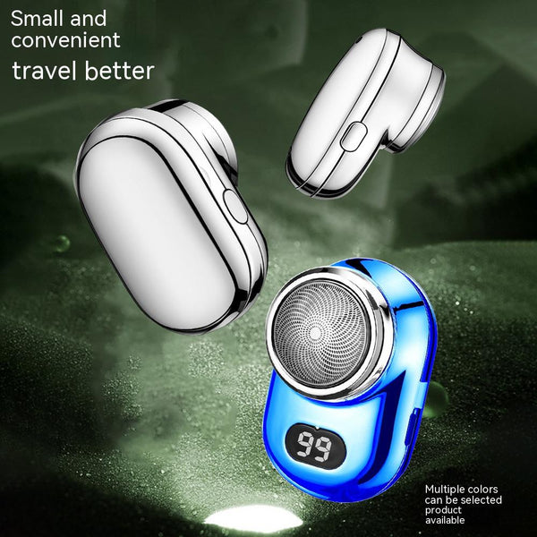 With Mirror Type-C Fast Charge Shaver Washing Portable