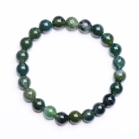 Bracelets Natural Water Grass Agate Bracelet For Fashion Jewellery And Accessories