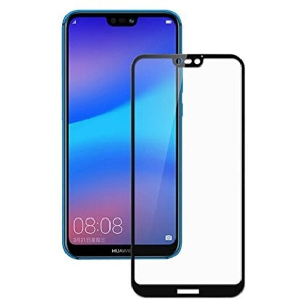 Screen Protectors 9H 0.26Mm Full Cover Tempered Glass Screen Film For Huawei P20 Lite / Nova 3E Black