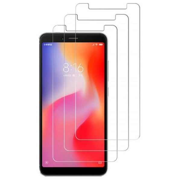 Screen Protectors 9H Tempered Glass Film For Xiaomi Redmi 7A / 6A 3Pcs Transparent