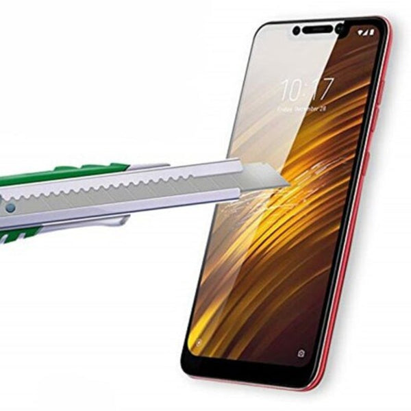 9H Tempered Glass Full Coverage Protective Film Guardfor Xiaomi Pocophone F1 Black