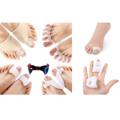 Foot Creams & Treatments Hand Foot Skin Care 9 Pcs Bunion Support Kit Silicone Toe Spaces Gel Pad Protector Sleeves