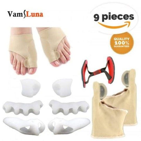 Foot Creams & Treatments 9Pcs Per Pack Bunion Corrector Sleeves Kits Silicone Toe Separators Straightener For Pain Relief